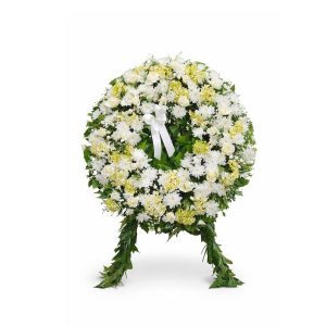 Round type wreath